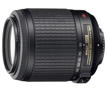 55-200mm f/4-5.6G AF-S DX VR IF-ED Zoom-Nikkor